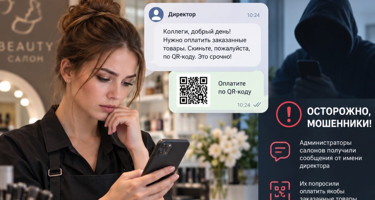 Администраторы двух салонов перевели деньги «директорам» по куар-коду из-за привычной практики закупок